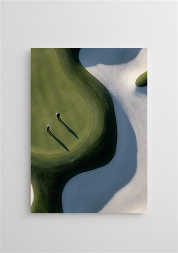 Modern Golf Poster | Digital Download | Minimalist Country Club Wall Art | Golf Gift for Men - Etsy