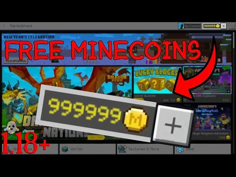 HOW TO GET UNLIMITED MINECOINS GLITCH | MINECRAFT BEDROCK EDITION | WORKING 2021 LATEST PATCH 1.18!!