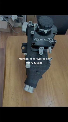 All-New SnowTech Top-Mount Intercooler for Mercedes W177 M260