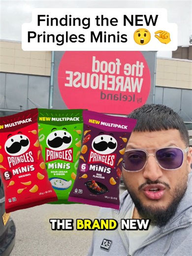 Finding the NEW Pringles Minis 😲🤏 #pringle #pringles #newfood #fyp