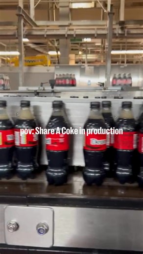 📍 Live from our manufacturing site in Wakefield, GB - Share a Coke is back! 🥤 | Coca-Cola Europacific Partners
