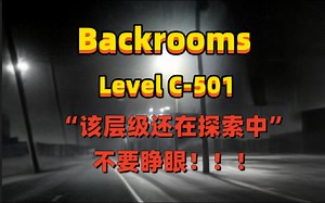【Backrooms】后室 Level C-501 - “该层级还在探索中”不要睁眼！！！