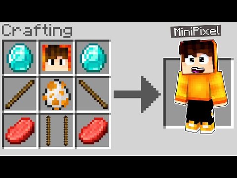 FIZ UM MINI PIXEL QUE ME AJUDA A ZERAR O MINECRAFT! (Muito OP)