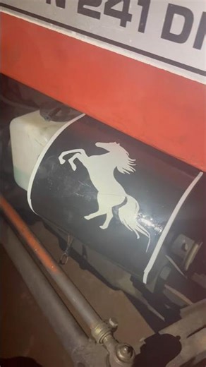 Tractor Modification |Sticker | horse sticker | massey tractor | #shortvideo #farmer #oldtractor