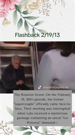 On February 19, 2013, iconic characters Luke Spencer and Laura Webber (portrayed by Anthony Geary and Genie Francis) were reunited on the ABC soap opera General Hospital. Key details of this reunion include: Context: Laura returned to Port Charles on February 11, 2013, after a long absence, initially catching up with their daughter, Lulu. The Reunion Scene: On the February 19 episode, the former