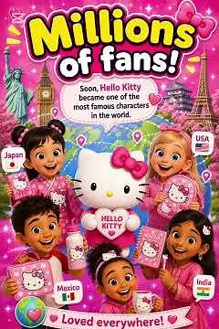 🎀 How was Hello Kitty created? #makookster #kidslearning #kids #animation #cartoon
