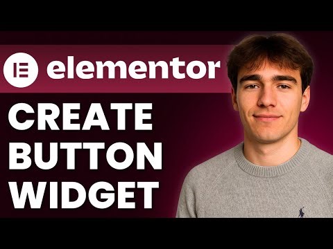 How to Create A Button Widget In Elementor (Tutorial 2025)