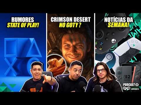 STATE OF PLAY EM ABRIL? Crimson Desert Pode ser GOTY? Notícias da semana!