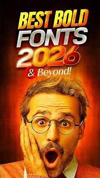 I Tested Dozens of Fonts — These are the Best Bold Font for 2026