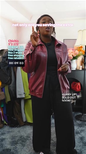 Chic Women's PU Leather Jacket for Fall and Winter