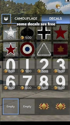 HOW TO USE DECALS IN WAR THUNDER MOBILE
