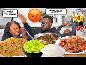 DISRESPECTING My African DAD Then PASSING OUT Prank!! *PRANK GONE WRONG* 😱| ft Kenyan food Ugali…