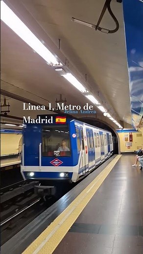 Linea 1 metro de madrid 🇪🇸