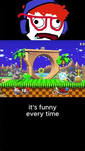 the best smash interaction #smashbros #ssbu