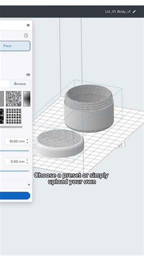 Custom Textures & Displacement Maps for 3D Prints
