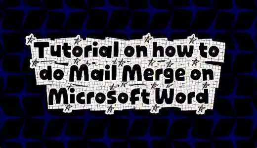Cómo realizar un Mail Merge en Microsoft Word