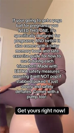 The ultimate birthing ball for pregnancy & labor support!