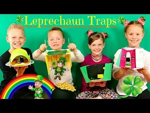 St. Patrick's Day How to Make Leprechaun Traps For Kids
