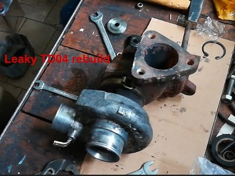 TD04 turbocharger rebuild | 4D56