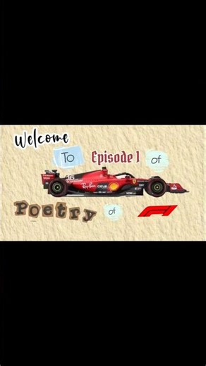 Poetry of F1 -Episode 1#poetry #formula1 #f1 #shorts Subscribe to not miss next one's