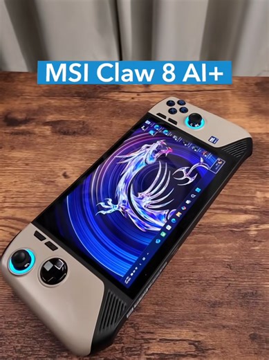 استعراض جهاز الألعاب المحمول MSI Claw 8 AI