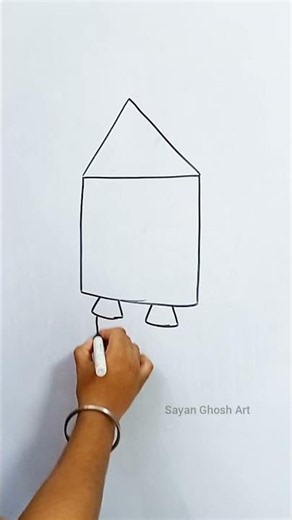 Amazing Space Rocket Drawing 🚀🌌 | Easy Art Idea #art #shorts #shortsfeed #drawing #drawing