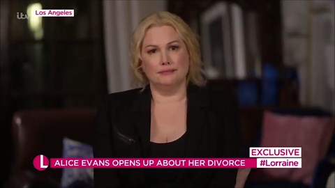 Actress Alice Evans opens up on Ioan Gruffudd divorce