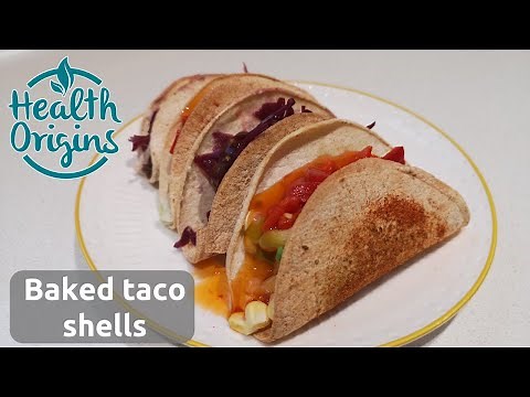 How to make taco shells from tortillas