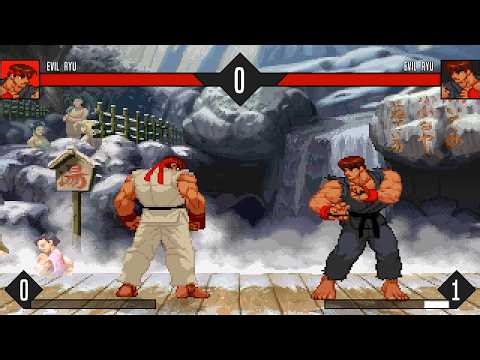MUGEN - Vyn's Evil Ryu 2025 vs. karter's Evil Ryu - Download