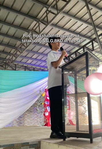 Maging Mabuting Lider: SSLG Treasurer Speech