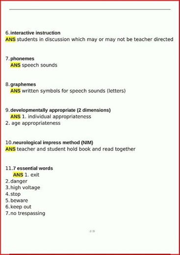 Ftce Prekindergarten Primary Pk3 Exam Latest Actual Question video