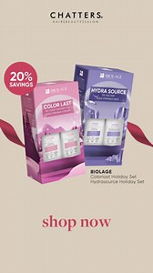 3.5K views | Gifting made easy! Our Redken, Pureology, Biolage & Matrix Holiday Gift Sets make the perfect gift for the hair enthusiasts on your list! ✨ | Chatters Hair Salon | Facebook