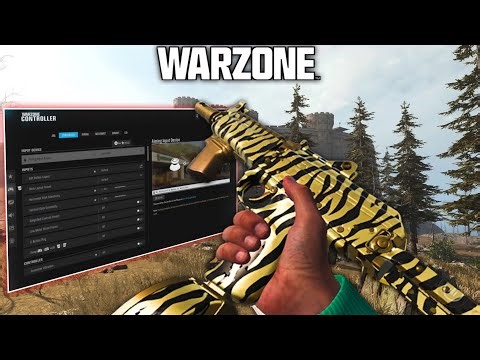 WARZONE BEST SETTINGS & SENSITIVITY YOU ALL NEED !!