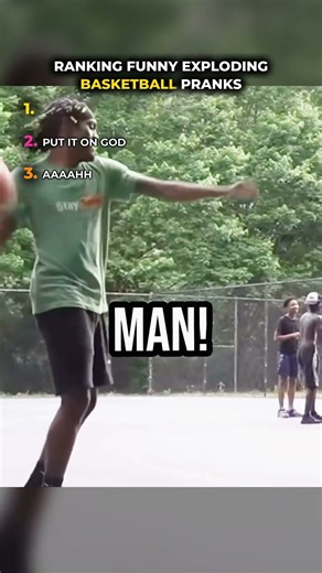 Ranking funny exploding basketball pranks #tiktokeffects