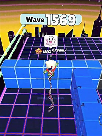 Stumble Guys Block Dash Endless insane save at 1570+ 🥵😱