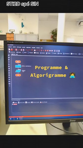 En terminale STI2D spé SIN, prise en main des outils de programmation & simulation #flowcode