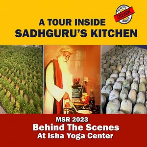 EXCLUSIVE! Sadhguru's Ashram Kitchen Tour | Isha Yoga Center | MSR 2023 | Food | Sadhguru Inside sadhguru ashram at isha yoga center Coimbatore, having a sneak peek inside the kitchen where healthy yogic food being prepared for thousands of people. Volunteers caring out various tasks in the kitchen and sharing there experience about living in isha yoga center. #sadhguru #sadhgurulatest #ishafoundation #ishayogacenter #food #sadhguruspeech #yogiclife #TheMysticWorld | The Mystic World