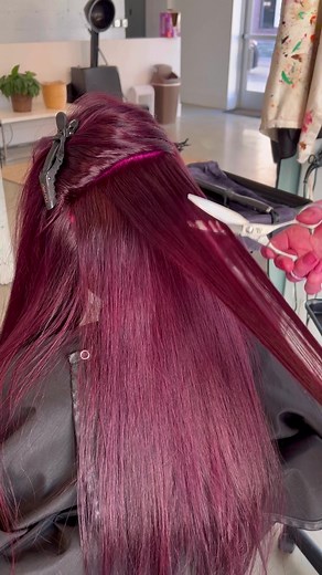 Thinning Out Thick Hair with Shears | Denver Haircut Technique