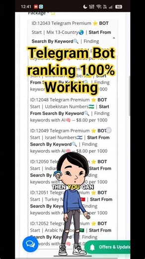 How to rank telegram bot in global search using AI services #telegrambot #trending