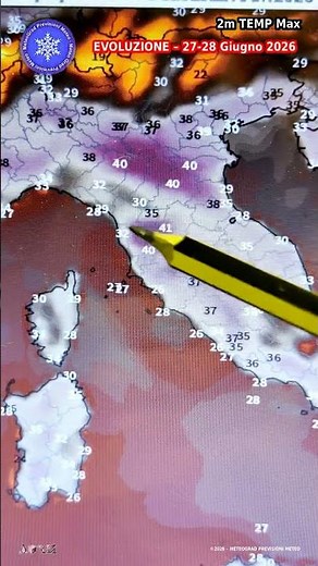 42°C e NOTTI TROPICALI! Weekend da RECORD
