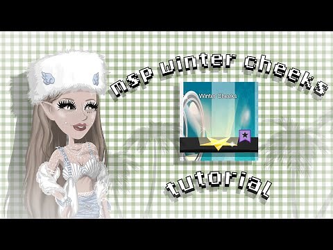 msp winter cheeks tutorial ♡