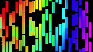 abstract soft color moving block background New quality universal motion dynamic animated colorful joyful dance music video footage loop..