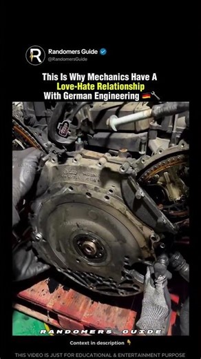 See the insane complexity hiding inside a German engine block 🇩🇪