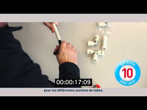 Van Marcke DIY - Push-Fit, le système le plus rapide pour une installation sanitaire & chauffage