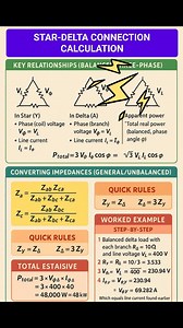 4.1K views · 13 reactions | Star Delta connection calculation ‼️ ✅ ✅ ✅ #StarDelta #hvac #hvactechnician #hvacmaintenance #electrical #electricalengineering #electricalwork | Fire-fighting and Fire Alarm system | Facebook