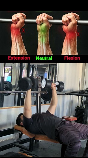 How to prevent wrist pain while doing bench press ✅ #fitnessmotivation #benchpress #gymtips