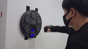 Music Boxing Machine, Smart Boxing Wall Mount Machine for Kids Adult, Music Punching Bag with Gloves, Target Workout Equipment for for Home, Office, Gym