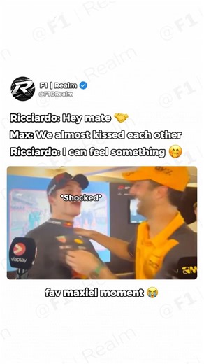 Max and Daniel wholesome moment (they almost kissed each other)