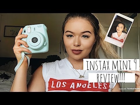 FUJIFILM INSTAX MINI 9 Review + How To Use | Cassidy Coles
