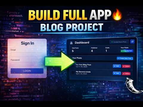Build Full Flask Project 🔥 | Blogging App (Step by Step) [Hindi]